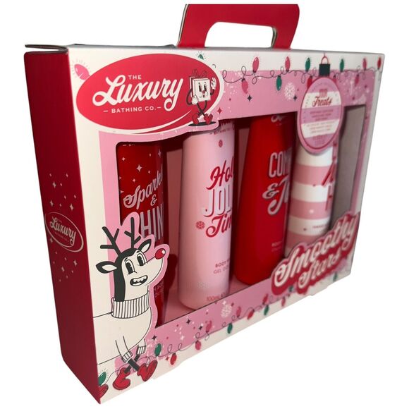 The Luxury Bathing Company Smoothy Stars Luxurious Spa Gift Set for Her 4 pc - Picture 6 of 14